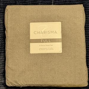 Full size 4 piece microfiber sheet set